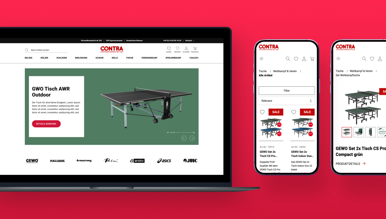 Contra E-Commerce-Plattform